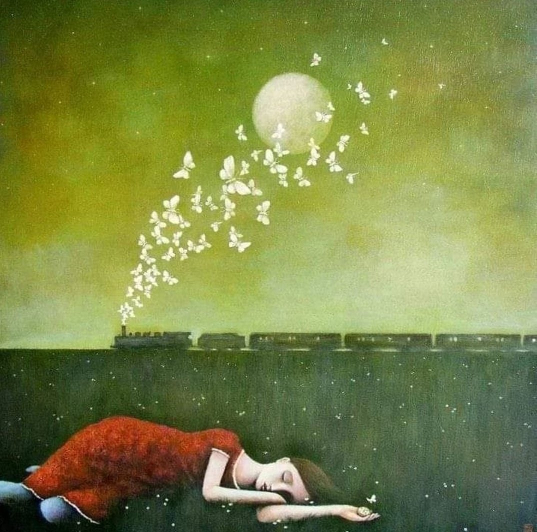 _sessizce_'s tweet image. "..
Yormadan yorulmadan
kimseye dokunmadan,
duymadan konuşmadan
kendi dünyamda yaşarım ben..
... 
Manzaraya daldım ses çıkarma
gerçek can sıkar beni uyandırma.."
#Redd 🖋️
... 
#DuyHuynh 🎨