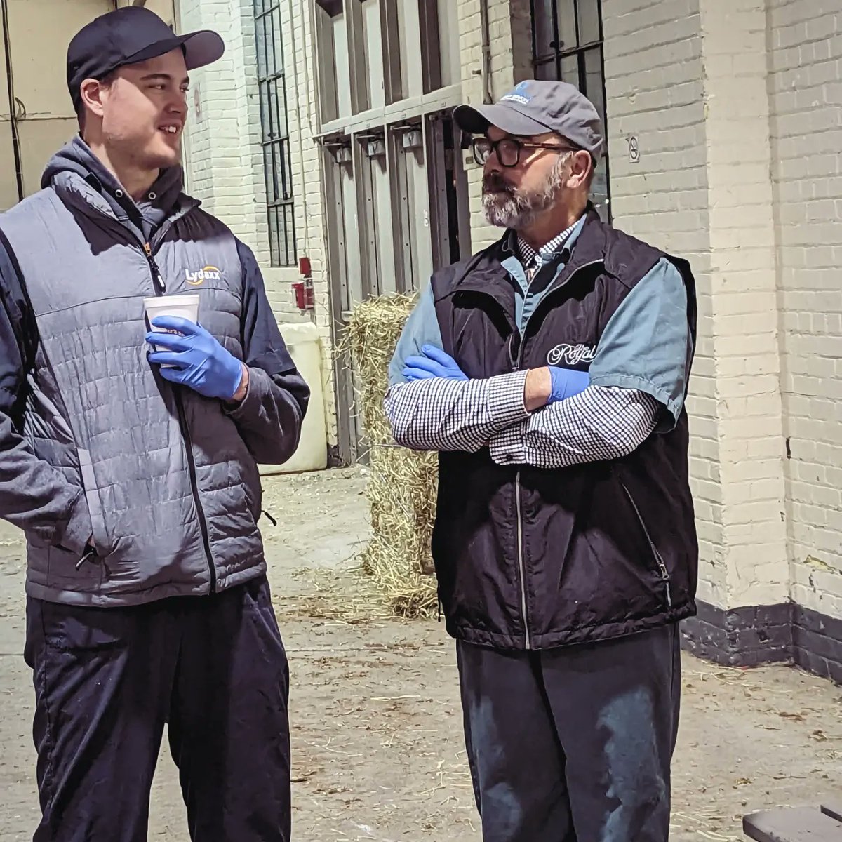 Stop and see these guys at door 24 with your animals