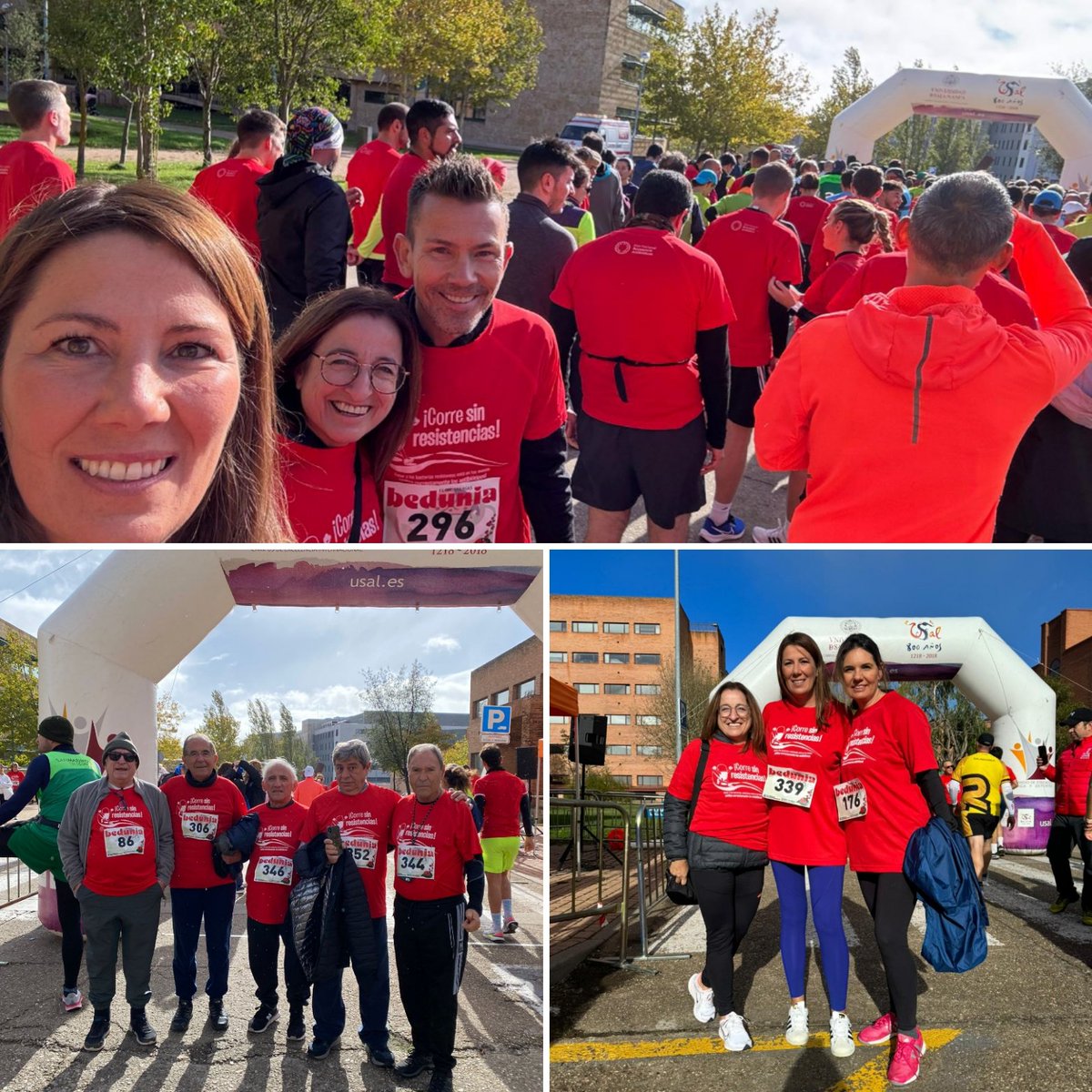 📷 En Salamanca hemos contado con más de 200 corredores en esta III edición de #CorresinResistencias
#EEAAD #WAAW #súmatealPRAN #KeepAntibioticsWorking #ResitenciaAntibióticos