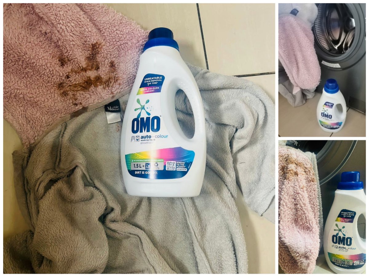 Gugu_Lwandle73's tweet image. OMO Auto Colour Washing Liquid tough on stains.

#hometesterclub.com
#rubybox.co.za
#Mombox