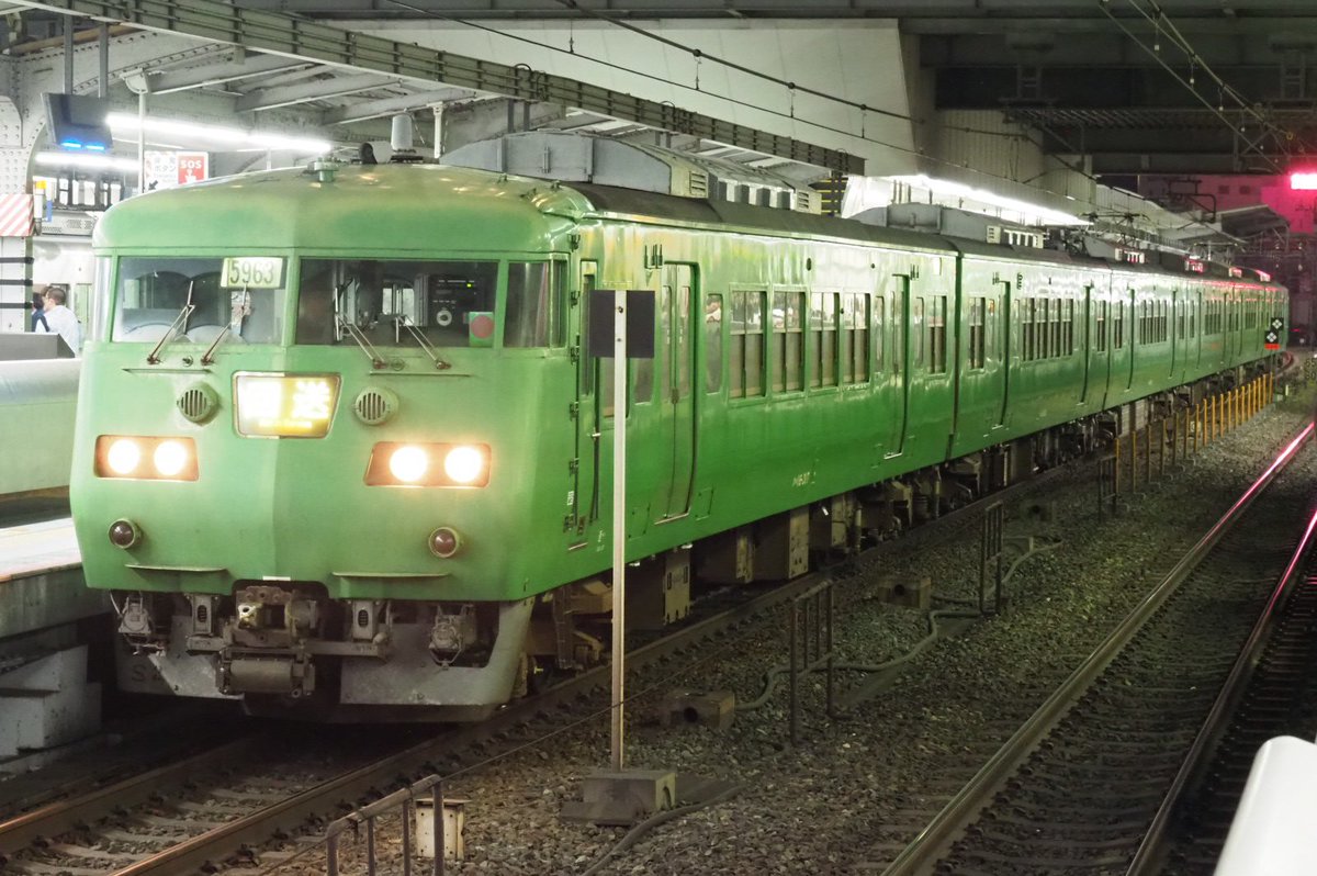 117系S2編成　廃車回送 JR大阪駅 これにより京都エリアの117系は銀河を除き全廃しました。 ありがとう117系❗