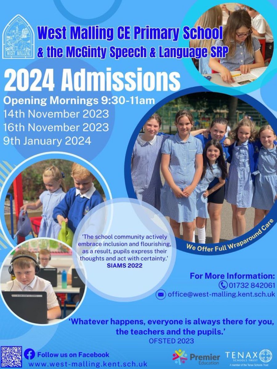 West Malling CE Primary School & the McGinty SRP tweet media