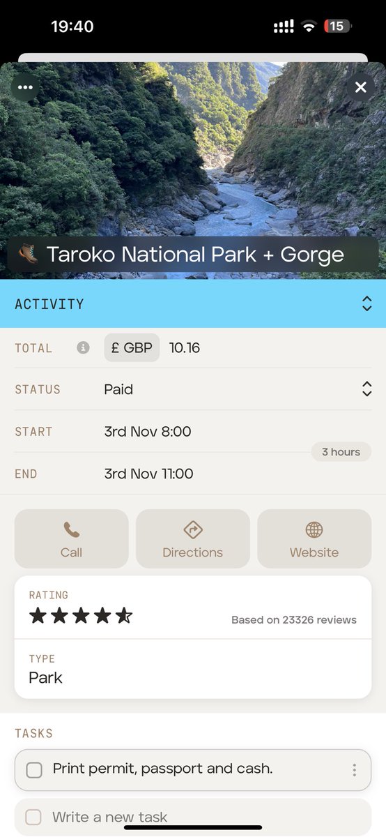 To my lovely friends asking, all my Taiwan road trip details are on my <a href="/trip_mapper/">TripMapper</a> itinerary so when I share at the end of my trip, you’ll have all the info! 🙌

#travel #travels #traveller #travelitinerary #itinerary #taiwan #roadtrip