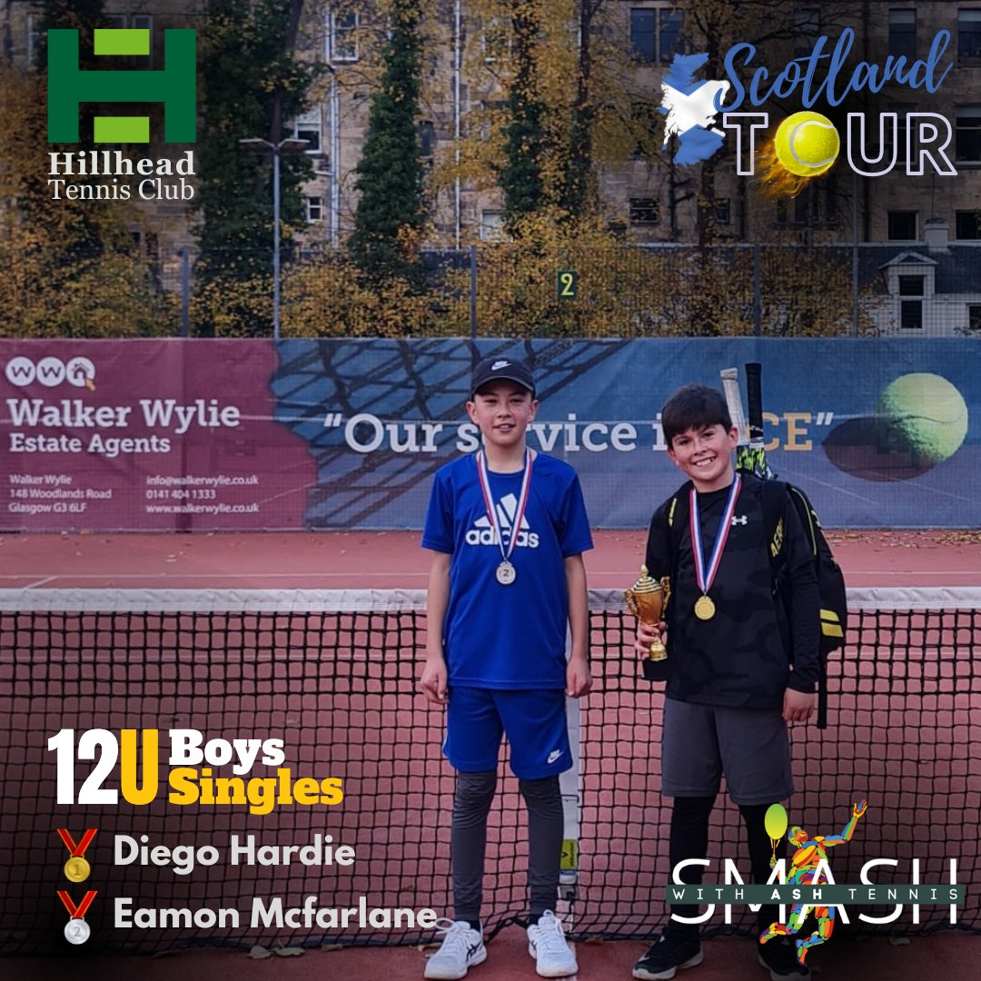 HillheadTennis's tweet photo. Cheers to our 12U stars at the Hillhead Tour! 🌟 🎾 Girls: Kana Saito wins, Shanaaya Rastogi shines as runner-up. 🎾 Boys: Diego Hardie takes the title, Eamon McFarlane follows strong. Future tennis greats in the making! #WalkerWylie #TennisScotland #LTAYouth #HillheadTennis 🎾🏆 https://t.co/z0NJLFPvAl