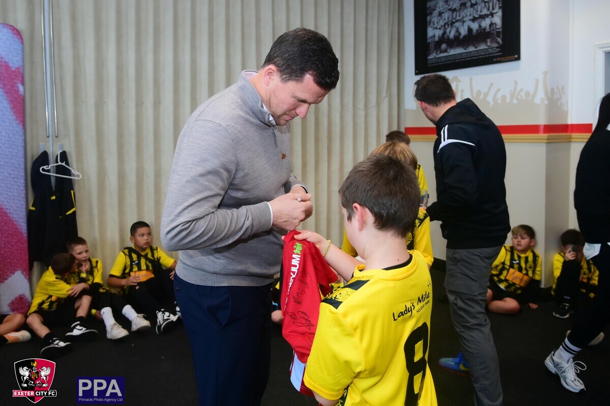Exeter City FC tweet media