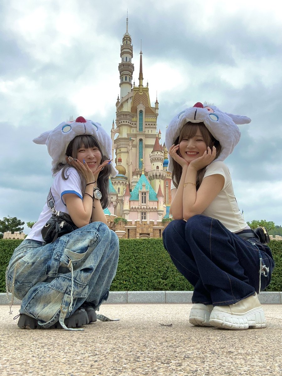 かすたそin香港ディズニー🐭🫶 ロック画面にどうぞ