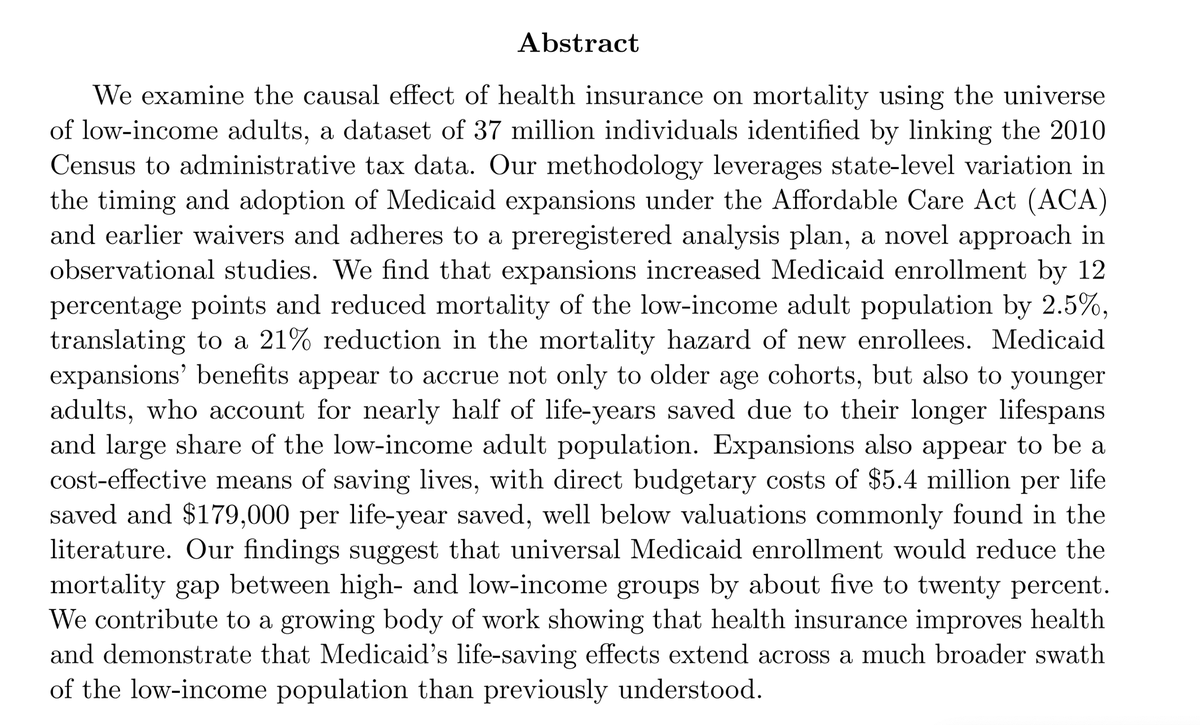 Angela Wyse

JMP: "Saved by Medicaid: New Evidence on Health Insurance
and Mortality from the Universe of Low-Income Adults"

Website: angelawyse.com