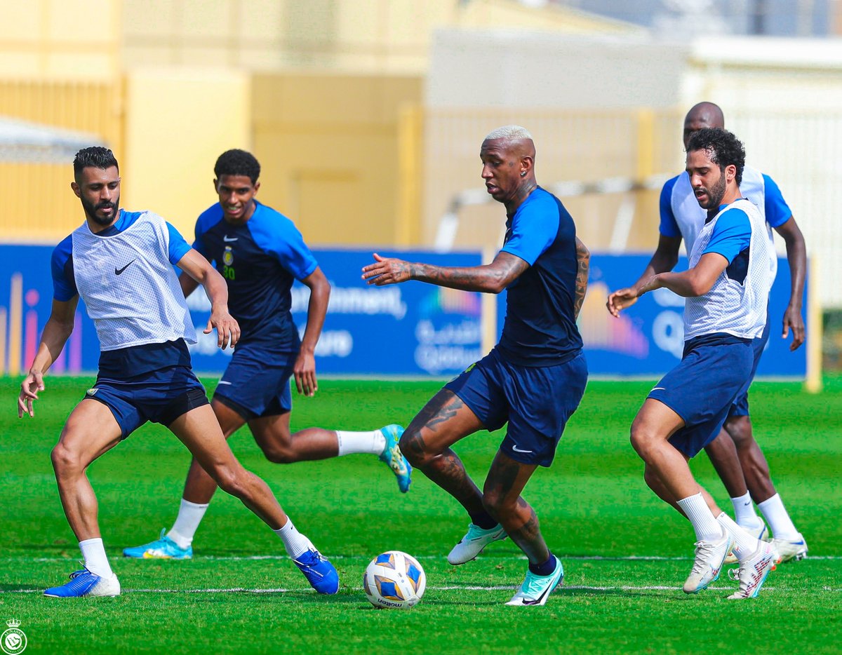 AlNassrFC's tweet photo. نُنهـي تدريبنا الأخير في الرياض 👍
ونغـادر غدًا إلى الدوحة ✈️ https://t.co/azytjzNCpr