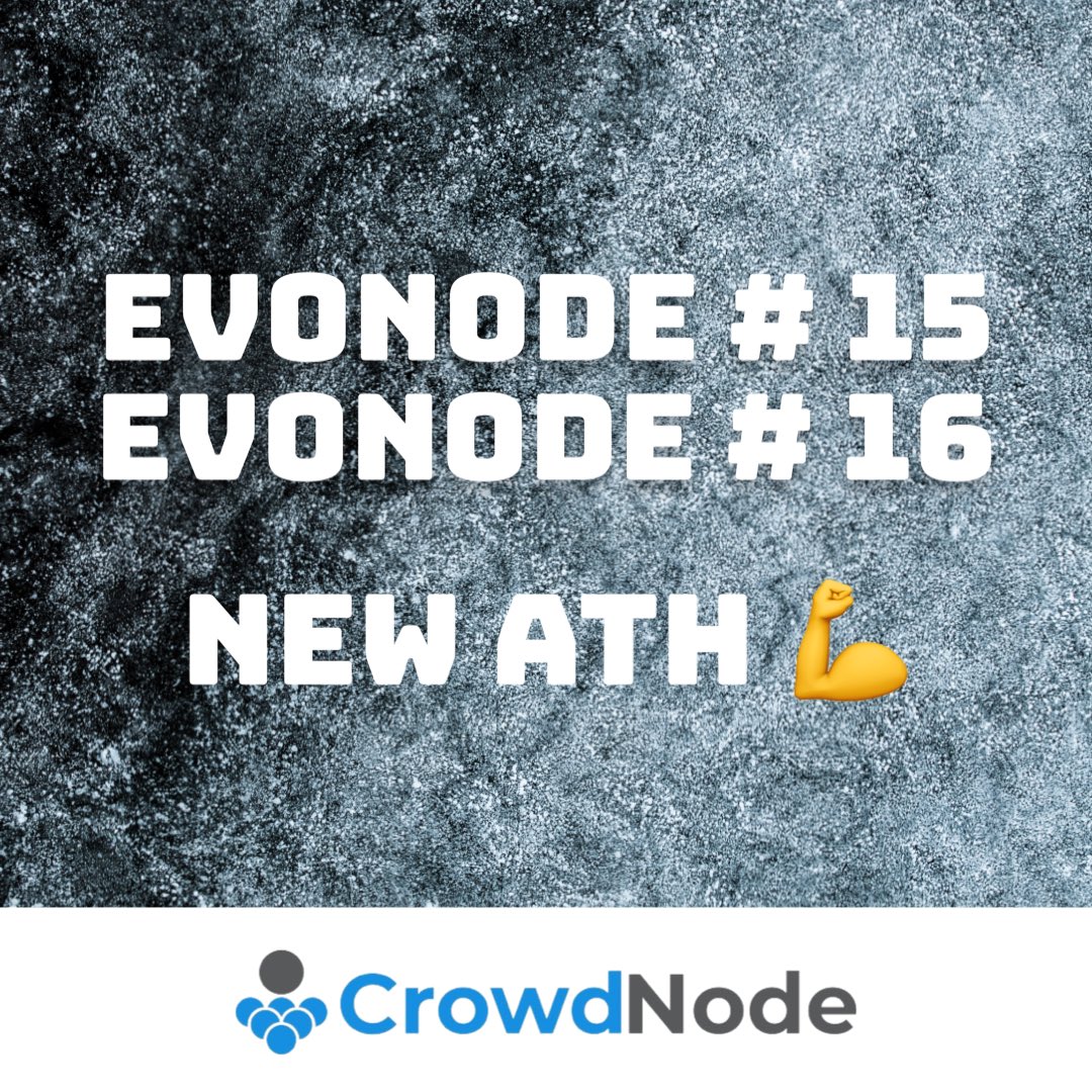 New evonodes up and running 👊👊

Fun facts: 
&gt; 100k transactions on hotwallet. 
&gt; 18m Dash received and sent on the address