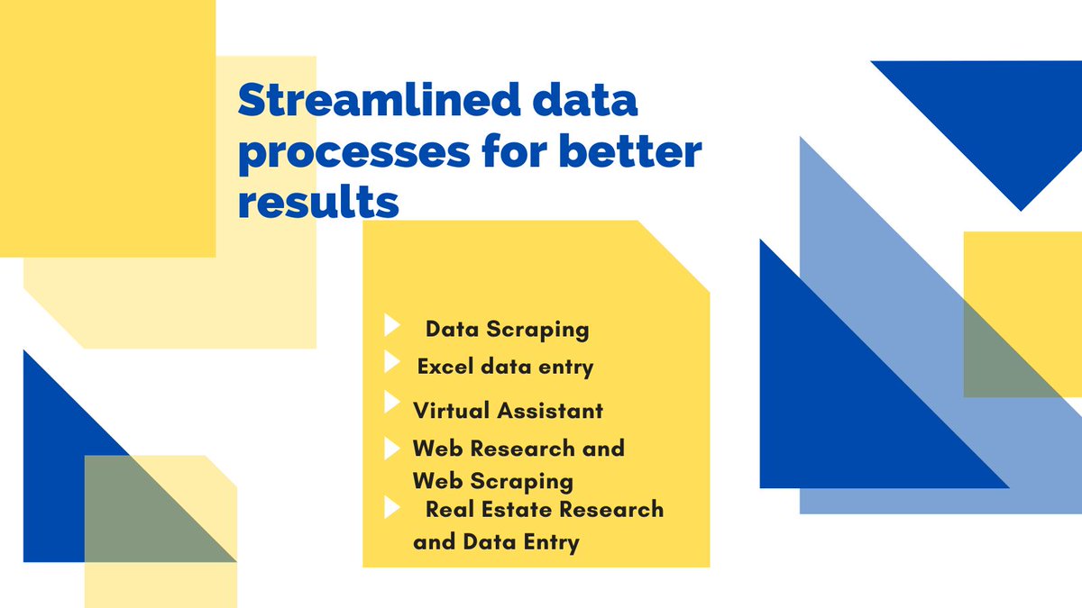 Zannatul65153's tweet image. Precision Data Entry Specialist Ready to Streamline Your Workflow!
Contact on:
lnkd.in/g3i5tC2x
Email: yousersiffyousuf@gmail.com
#data #dataentry #datatyping
#copypaste #datamining #dataentryservices #dataentrywork #dataentryspecialist #dataentryexpert #dataentryassistant