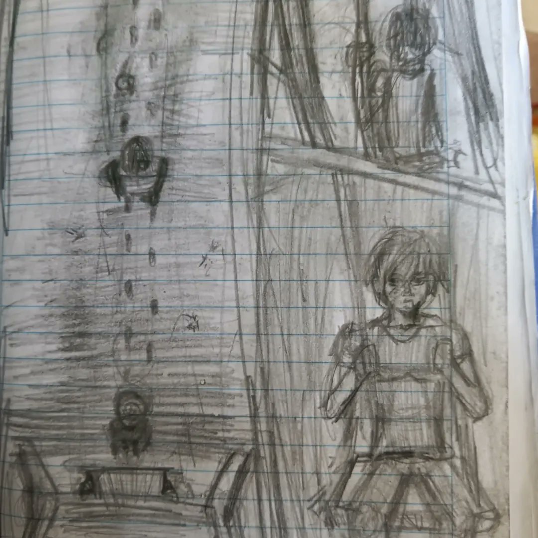 DaysuqueW's tweet photo. Minicómic.
#dragonball #dibujosalapiz #drawing #draw. #onepiece #realistic #perspective #perspectiva #caricatura #sombreado #lineart #animeart #anime #manga #comics #pinterest #pinterestinspired
#comicbooks #comicstrip #mangaart #mangadrawing #mangastyle https://t.co/nH7nYQmfGy