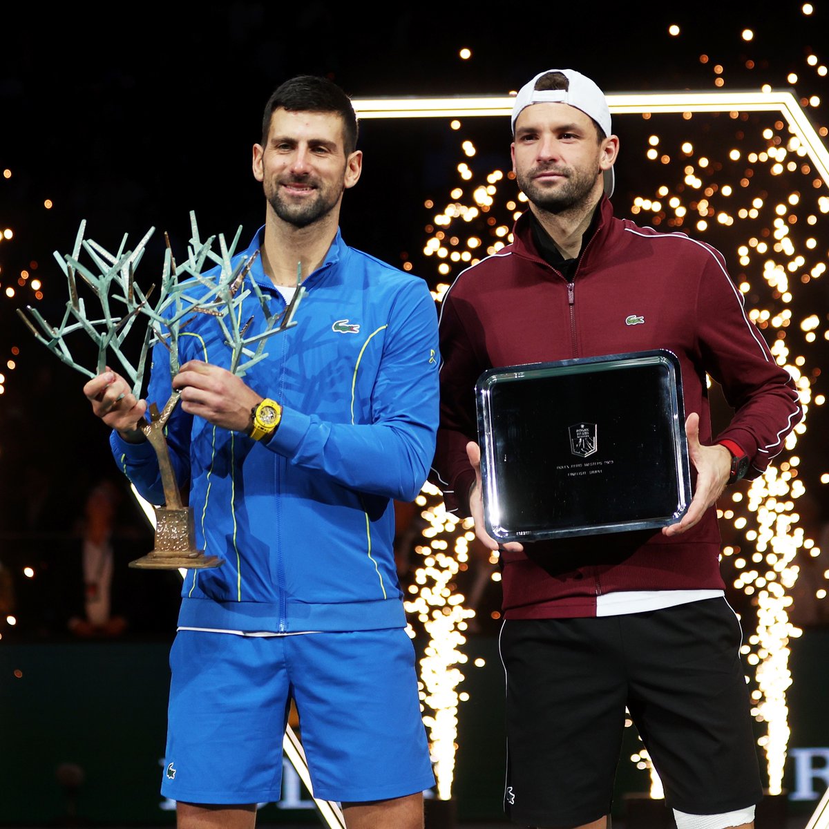 A phenomenal week for them both! 👏

@RolexPMasters | #RolexParisMasters