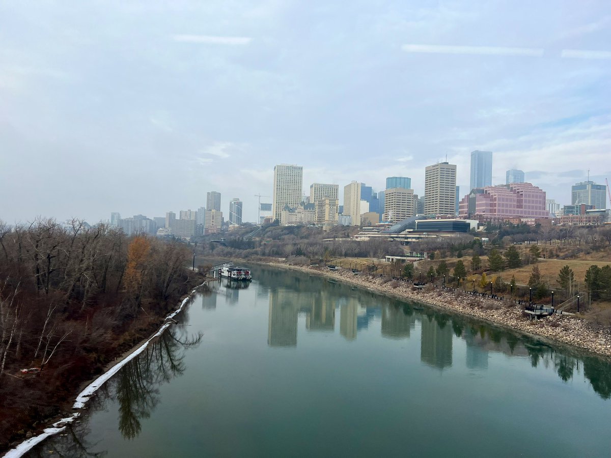 markyeg's tweet image. Skyline 🏙️ from the #valleylinelrt #yeg
