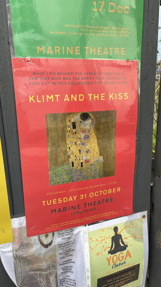 SF_Creative's tweet photo. @artonscreen I must design better posters. 😳 (Lyme Regis). https://t.co/YvhR0CIFMI