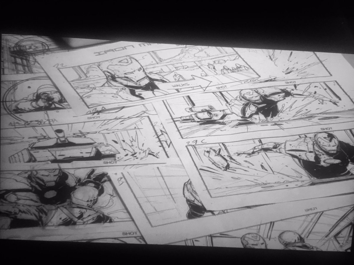 Best part of this MCU book thus far is learning that 90’s rockstar <a href="/Stephen_Platt/">stephen platt</a> , of Prophet and Moon Knight fame, was working on the first Marvel film Iron Man. Hiring Stephen to be part of the art department shows me how right they got it with the first Iron Man.