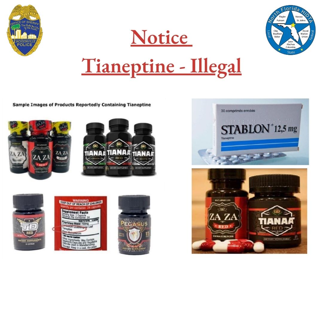 JSOPIO's tweet image. Important Announcement - Dangers of Tianeptine

On September 20, 2023, the Florida Attorney General through an emergency rule designated the dietary supplement known as Tianeptine Heptanoic acid as a controlled Scheduled I drug under Chapter 893, F.S. This means it is illegal to…