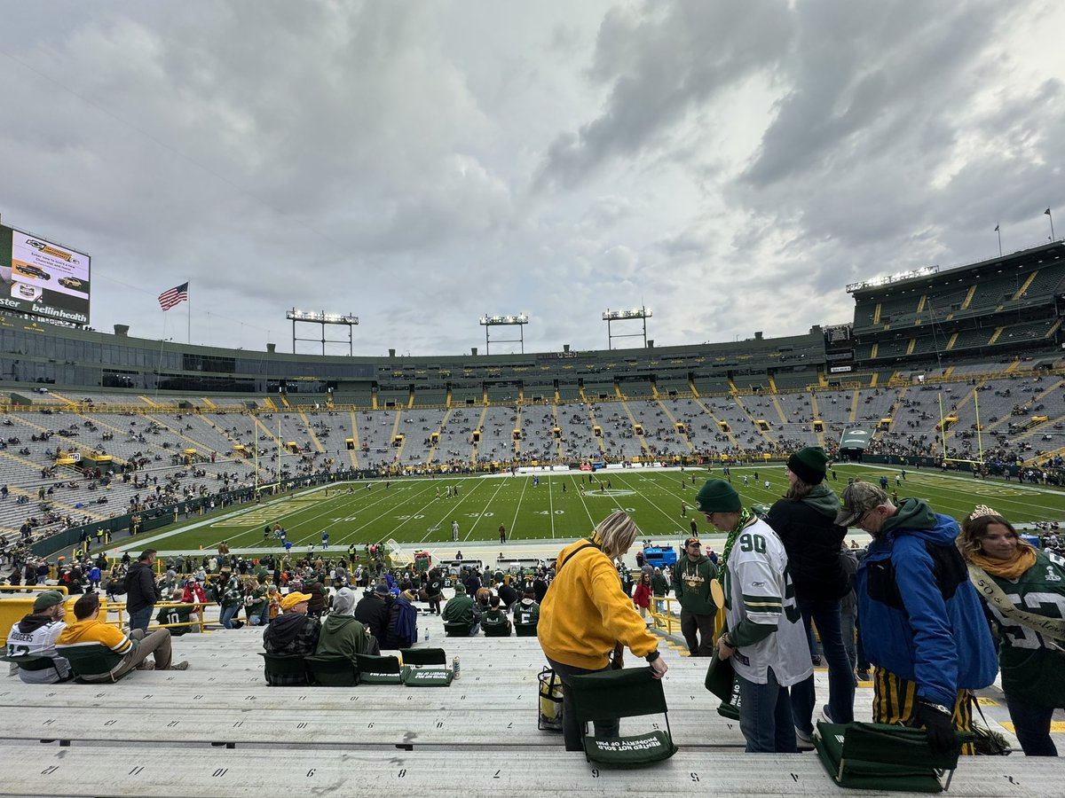 First Time Lambeau Field😍 ein Traum wird wahr😃