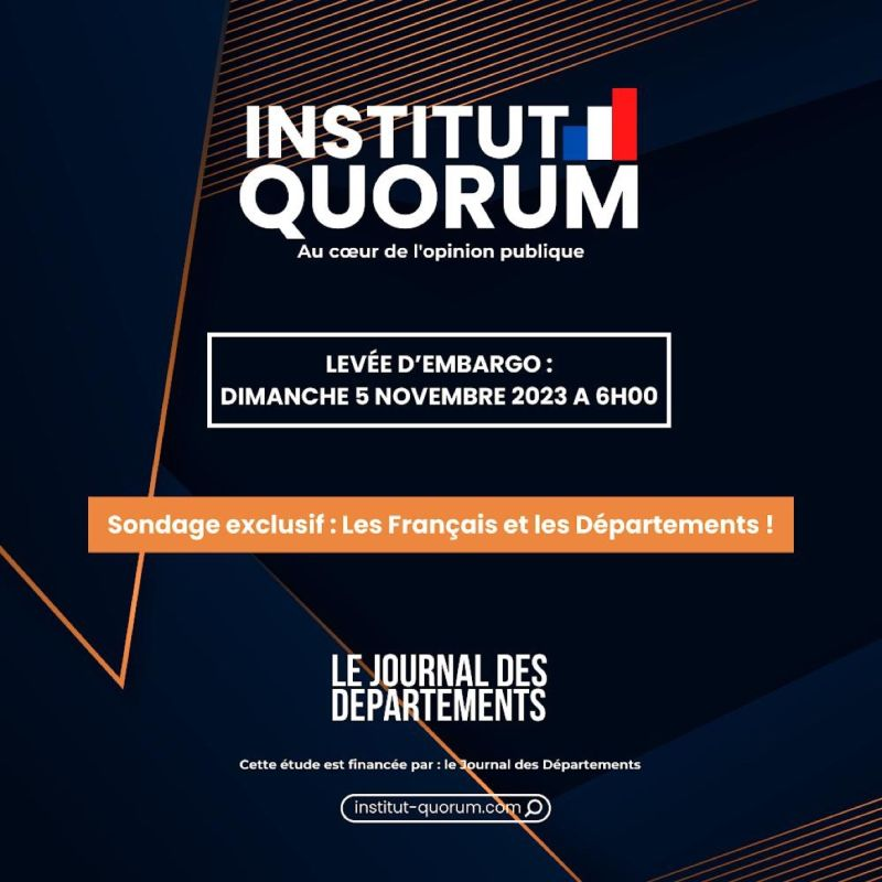 [ETUDE] Les Français et les départements
92 % déclarent connaître le nom de leur département. 2/3 se disent satisfaits des actions menées.
Mais 70 % ignorent le nom de leur Conseiller départemental. (Merci <a href="/Brabois/">Brabois</a>)
#compublique
A lire ici : calameo.com/read/006074157…