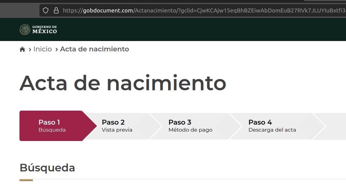 Pizu, Emilio Saldaña (@pizu) on Twitter photo ⚠️ ☠️
"¡Cuidado! La primera referencia de Google cuando buscan la emisión de #actasdenacimiento es un #scam.
Si la liga los envía al dominio gobdocument.com, salgan de ahí de inmediato y no ingresen ningún dato."
(Repost de <a href="/josech/">José Luis Chiquete</a>) ⚠️ ☠️
"¡Cuidado! La primera referencia de Google cuando buscan la emisión de #actasdenacimiento es un #scam.
Si la liga los envía al dominio gobdocument.com, salgan de ahí de inmediato y no ingresen ningún dato."
(Repost de <a href="/josech/">José Luis Chiquete</a>)