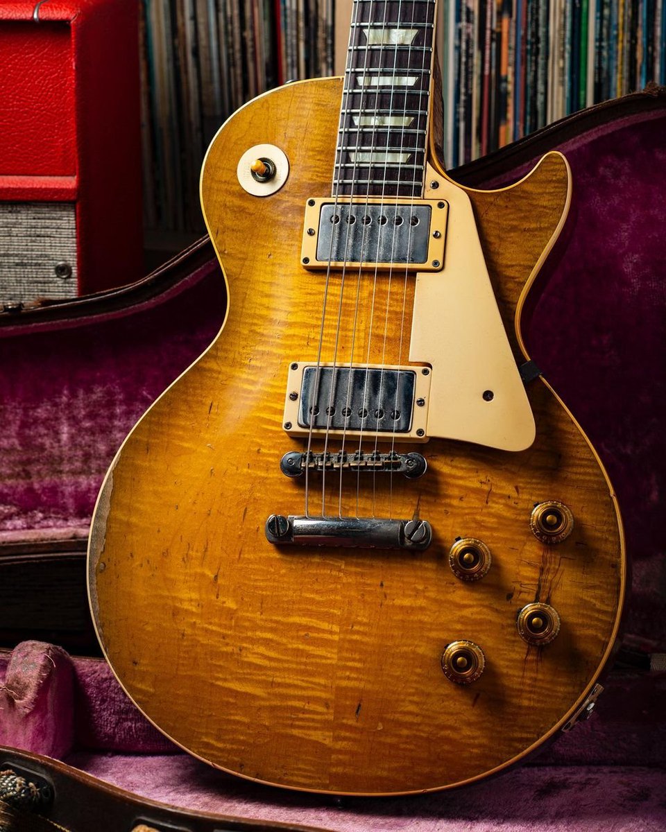 Bernie Marsden's 'The Beast' 1959 Gibson Les Paul #guitar #Gibson #BernieMarsden #Whitesnake #FamousGuitars #GibSunday