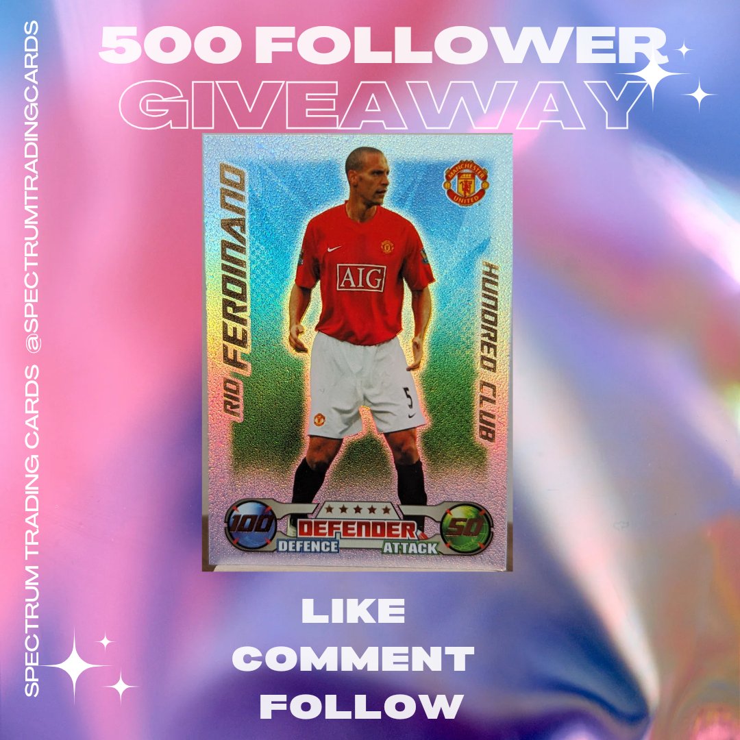 Spectrumcards's tweet image. 🎇Giveaway Alert 🎇

To enter, follow these steps:

Follow @spectrumtradingcards on IG
Like the post ❤️
Tag a friend who would love this card!