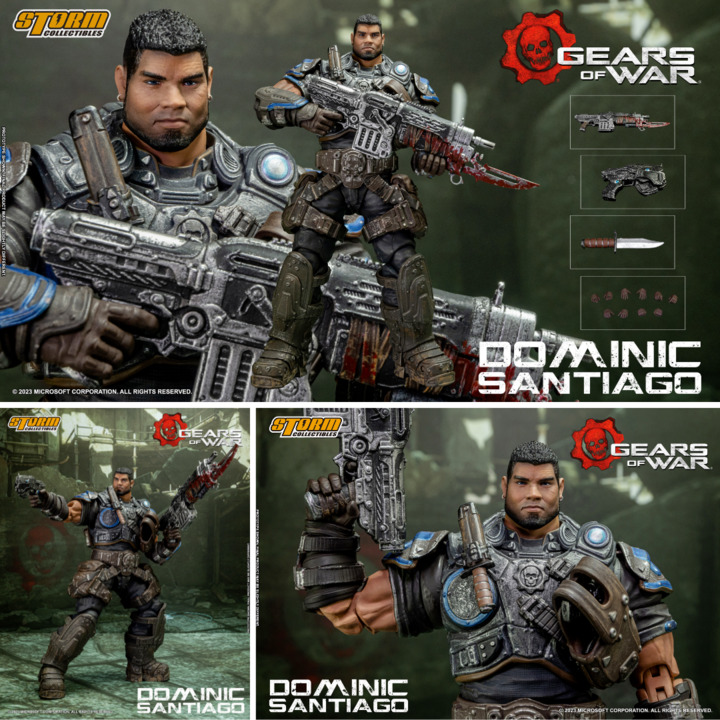 Storm Collectibles Gears of War Dominic Santiago