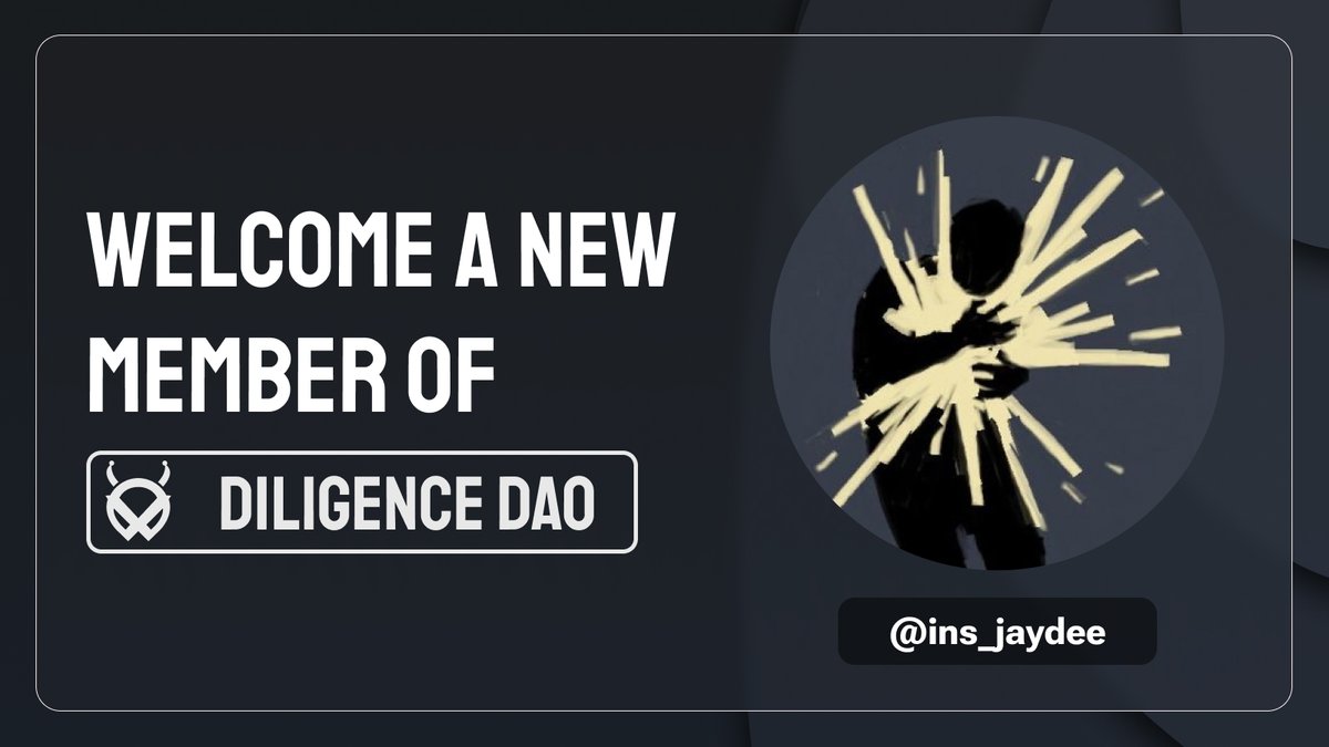 diligencelist's tweet photo. It's official, @ins_jaydee – you're now a part of the Diligence Brains community! https://t.co/dmMAt6beon