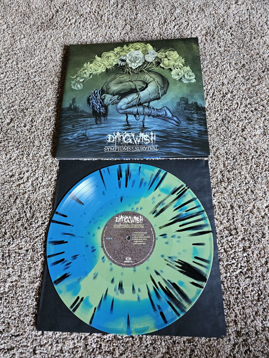 DportJerome's tweet image. This goes hard.  #dyingwish #sharptonerecords #vinyl #metalhead