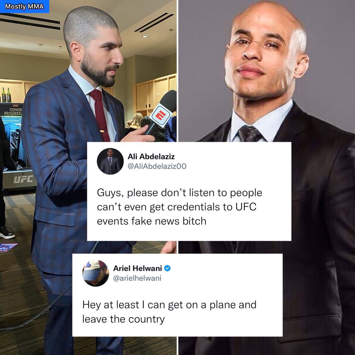 MostlyMMA's tweet photo. 10-8 round for Ariel Helwani https://t.co/Ze4opAvwx1