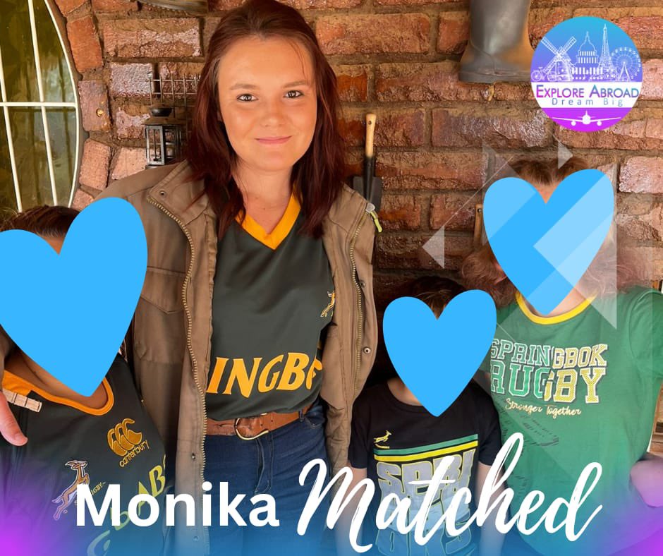 AyandaMadonna's tweet photo. Monika matched with a lovely host family who lives in Haarlem in the Netherlands! 🇳🇱🎉

Congratulations, we are so excited for you! 💜✈️

#aupair #aupairabroad #aupairinthenetherlands #exploreabroad #explorethenetherlands https://t.co/99mnEw7Srk