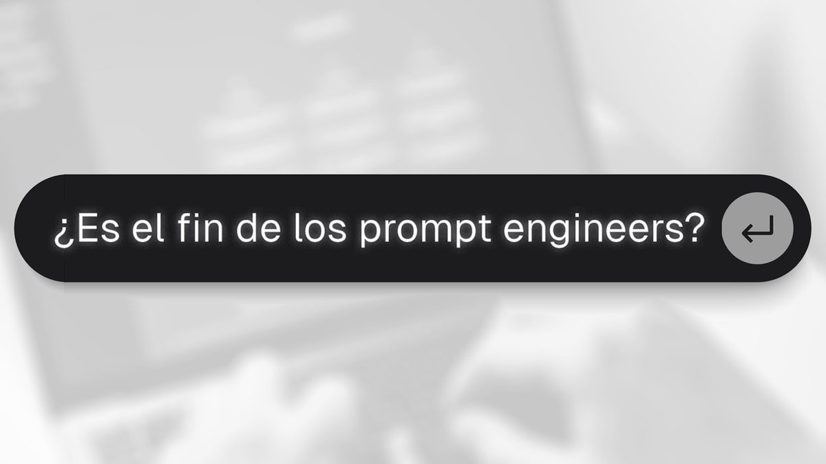 DotCSV's tweet photo. 🔥 ¡NUEVO VÍDEO en DOTCSV! 🔥

Y hoy entramos a un tremendo tema que conecta sobre mi preocupación sobre el futuro del trabajo.

No os doy más detalles, sólo os dejo el link y la oportunidad de compartirlo con vuestro prompt engineer favorito :)

✅ LINK: https://t.co/FGj4ZJSCHa