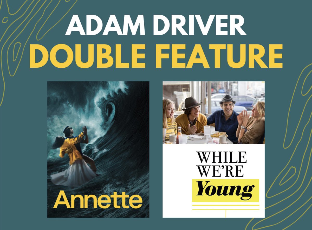 Going LIVE now to talk two Adam Driver movies with <a href="/samueldcarrico/">Sam</a> here: youtube.com/live/YB-gMWdHN…