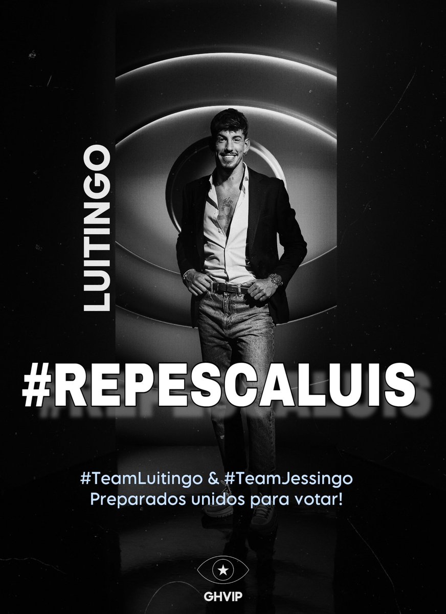 jessingo_'s tweet photo. MG Aquí quien apoye la repesca de Luis! Esperando con ansias las votaciones, más unidos que nunca!
#GHVIP5N #REPESCALUIS #REPESCALUITINGO 💪��
❤️👇🏼 @Luitingo https://t.co/2nKBUVxIRu