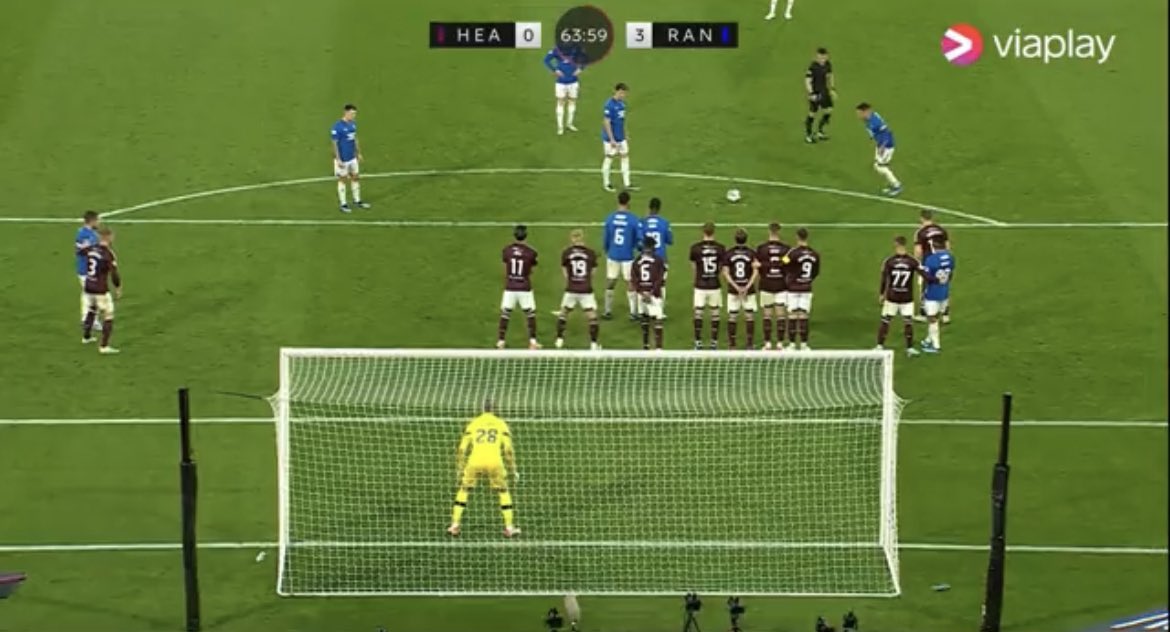 How Hearts were allowed this many in the box for Tavs second penalty, I’ll never know…