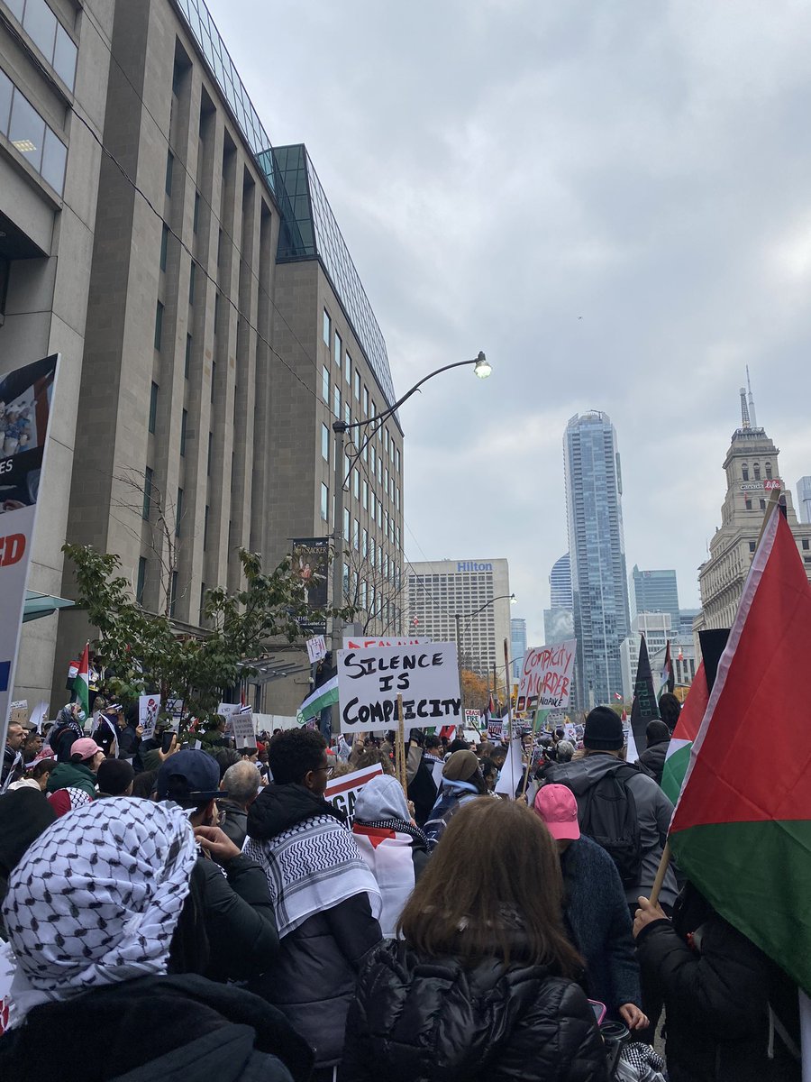 audragabrielle_'s tweet image. Toronto yesterday. In awe of how many people showed up. We won't be silenced.