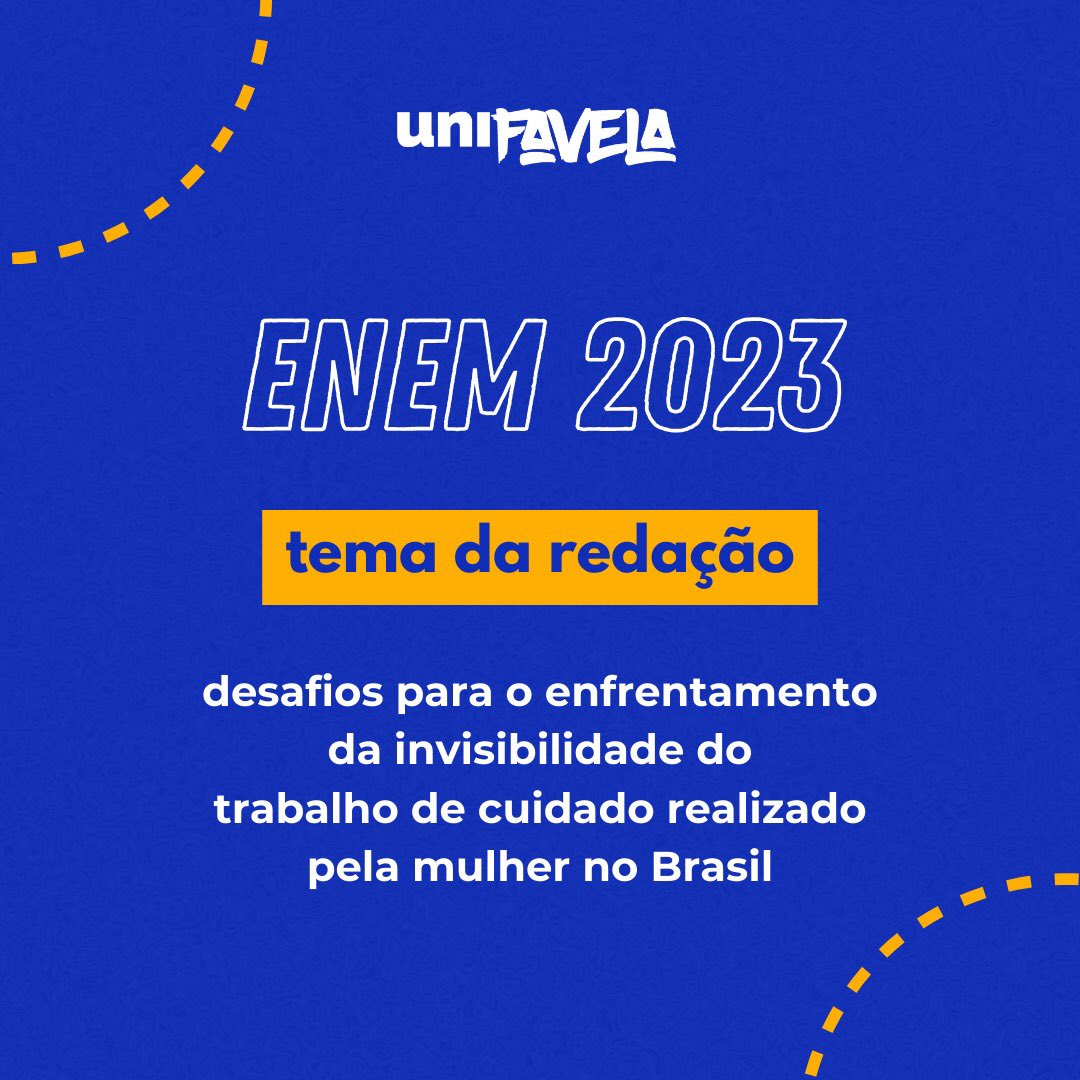 O ENEM 2023 já começou e os estudantes deverão discorrer sobre  um tema extremamente importante que cada vez mais deve ser pautado em sociedade. ✅

#ENEM2023 #ENEM #Vestibular
