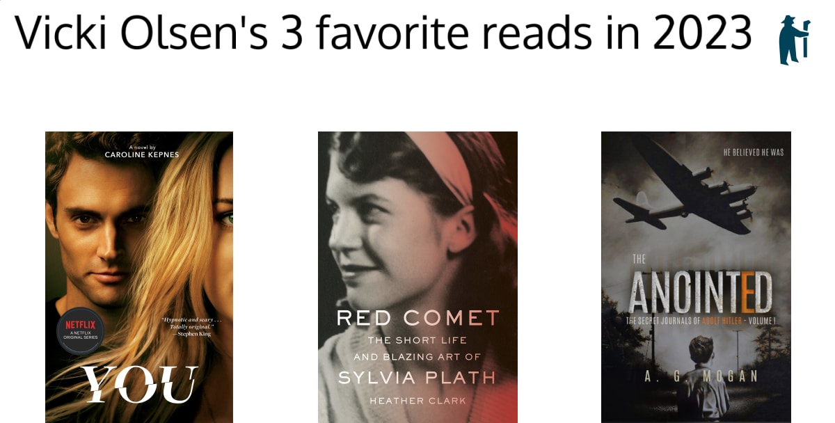 vickiolsen48's tweet image. I have read 30 #books for the 2023 @goodreads challenge. Here are my favorites. Find #Favoritereads of 2023 for other authors @Shepherd_books 

shepherd.com/bboy/2023/f/vi…