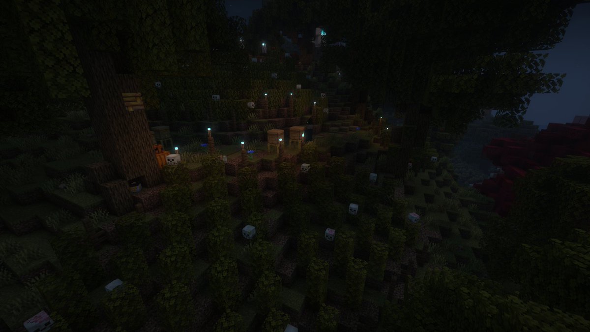 CraftTogetherDE's tweet photo. Erkunde unseren dekorierten Spawn und die kleine Halloween-Insel, bis sie bald wieder abtaucht.

#CraftTogetherMC #minecraftserver #Server
#minecraft #survival #freebuild #complementaryshaders #gaming #germany #Halloween #Event #spooky https://t.co/zsIvaraaMM