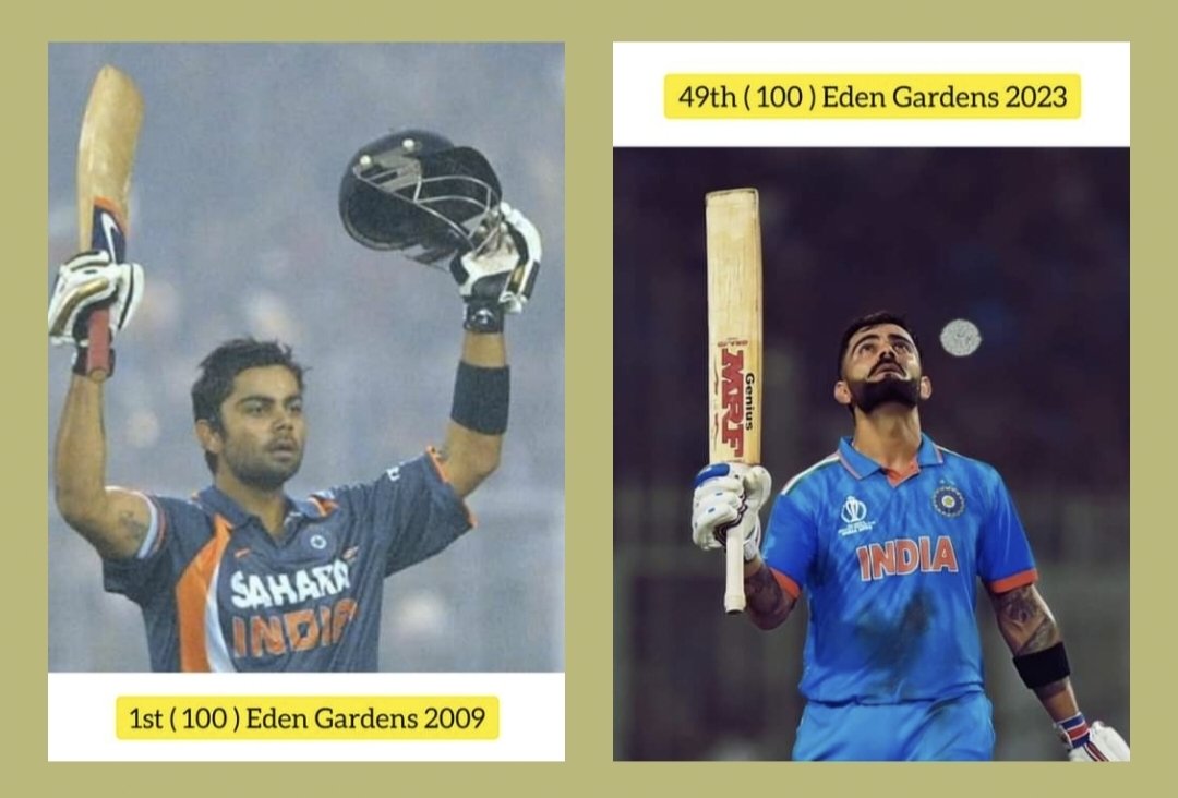 Hungrychompcho2's tweet photo. @imVkohli and Eden Gardens ♥️
#ViratKohli𓃵 #WorldCup2023 #49thcentury https://t.co/I7yiLj4zqf