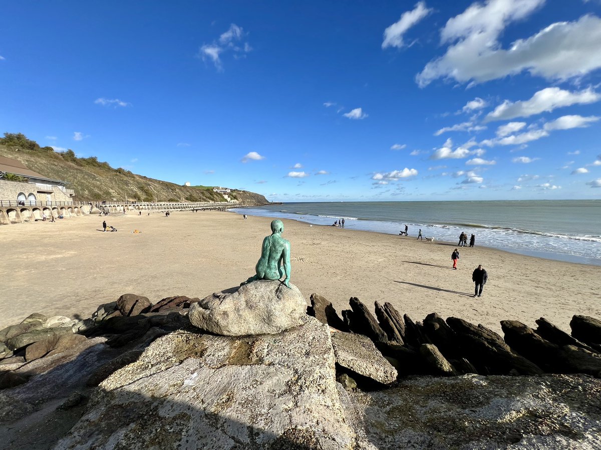 Sunny Sands Beach Folkestone Kent 5/11/23 🎃 #LoveUKWeather