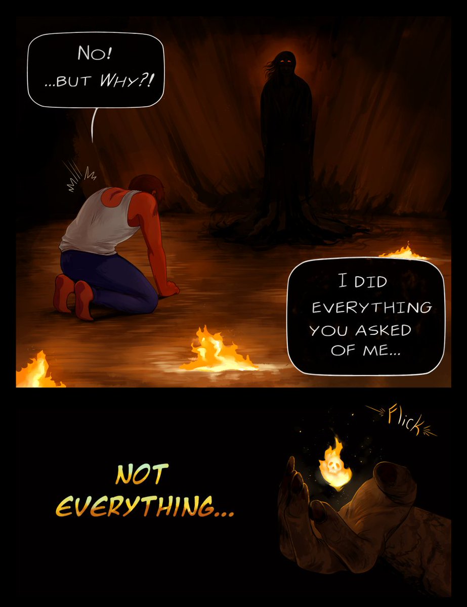 AshCorvid's tweet image. [comic wip]

Starting on the next update. Jo confronts a malicious and vindictive spirit.