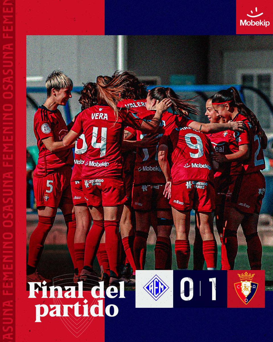 🏁 FINAL

#AEMOsasunaFem