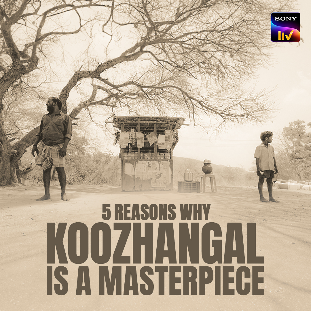 SonyLIV's tweet image. The most unique narrative in recent times that will leave you dumbstruck with every frame.
Catch this iconic indie art film only on Sony LIV.
#SonyLIV #Pebbles #koozhangal #PebblesOnSonyLIV #koozhangalOnSonyLIV
@PsVinothraj @VigneshShivN #Nayanthara @Rowdy_Pictures @ParthiDOP