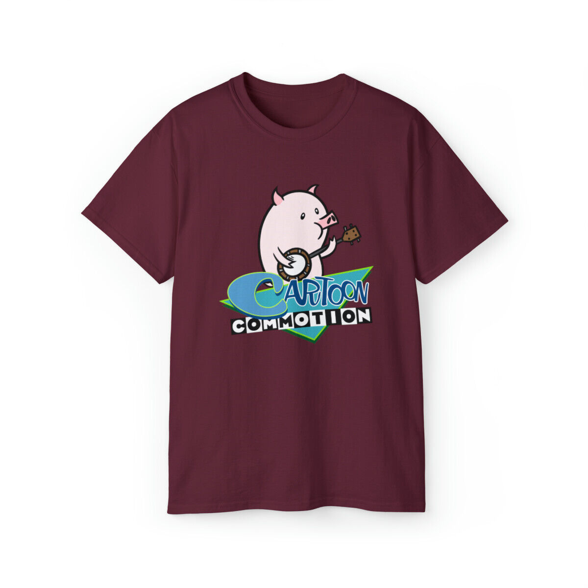 c_commotion's tweet photo. We're kickin' it old school in a fresh way with Jiggy on our tees! Totally legit, it's only $25! Don't sleep on this, homies! 🐷🎸
Click for more https://t.co/6YsbrXasJC
#90s #cartoons #tshirt #80s #CartoonCommotion https://t.co/CxQByteTtl