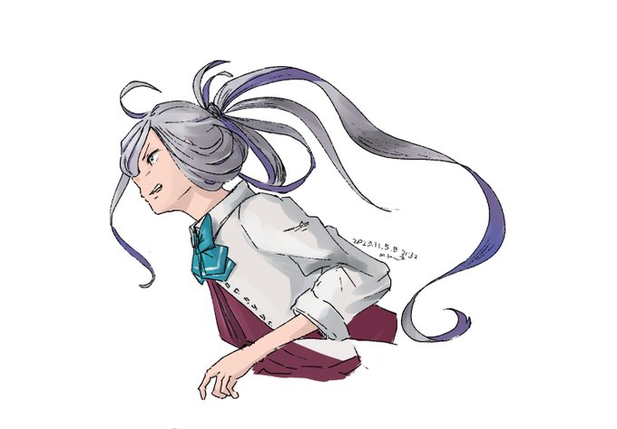「asashimo (kancolle) grey hair」Fan Art(Latest)