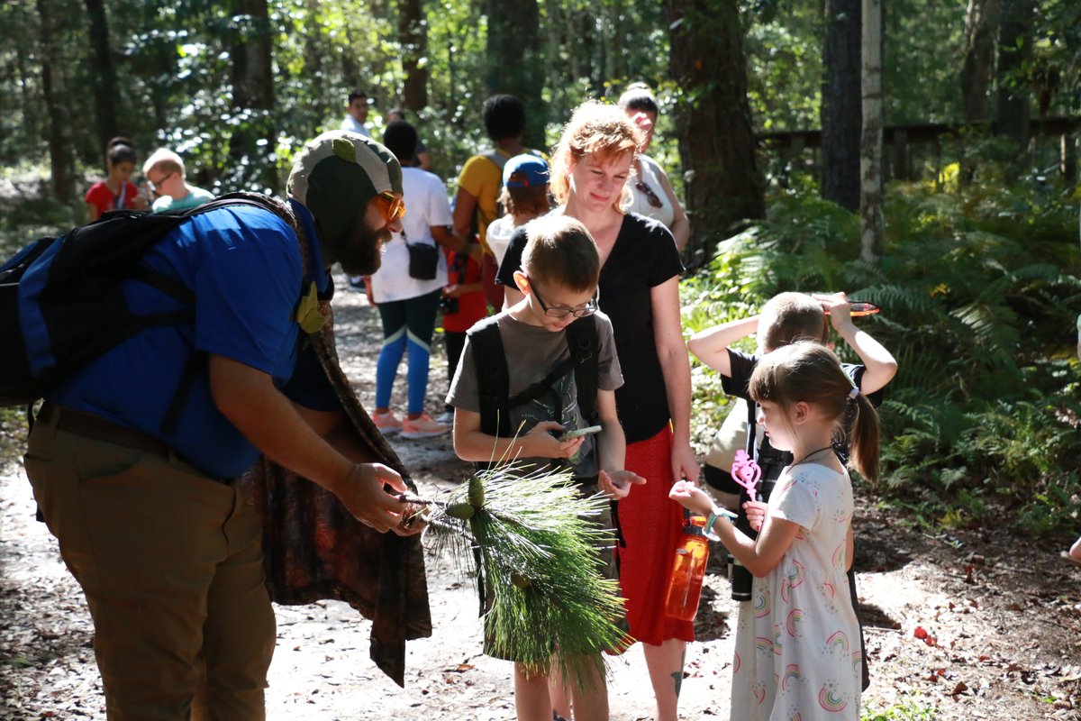 Outdoor Explore! is a free family nature club for all ages. Each month we meet in a different location to explore the green spaces around our city and interact with the natural world. 
Register ➡️ jacksonvillezoo.org/outdoor-explore