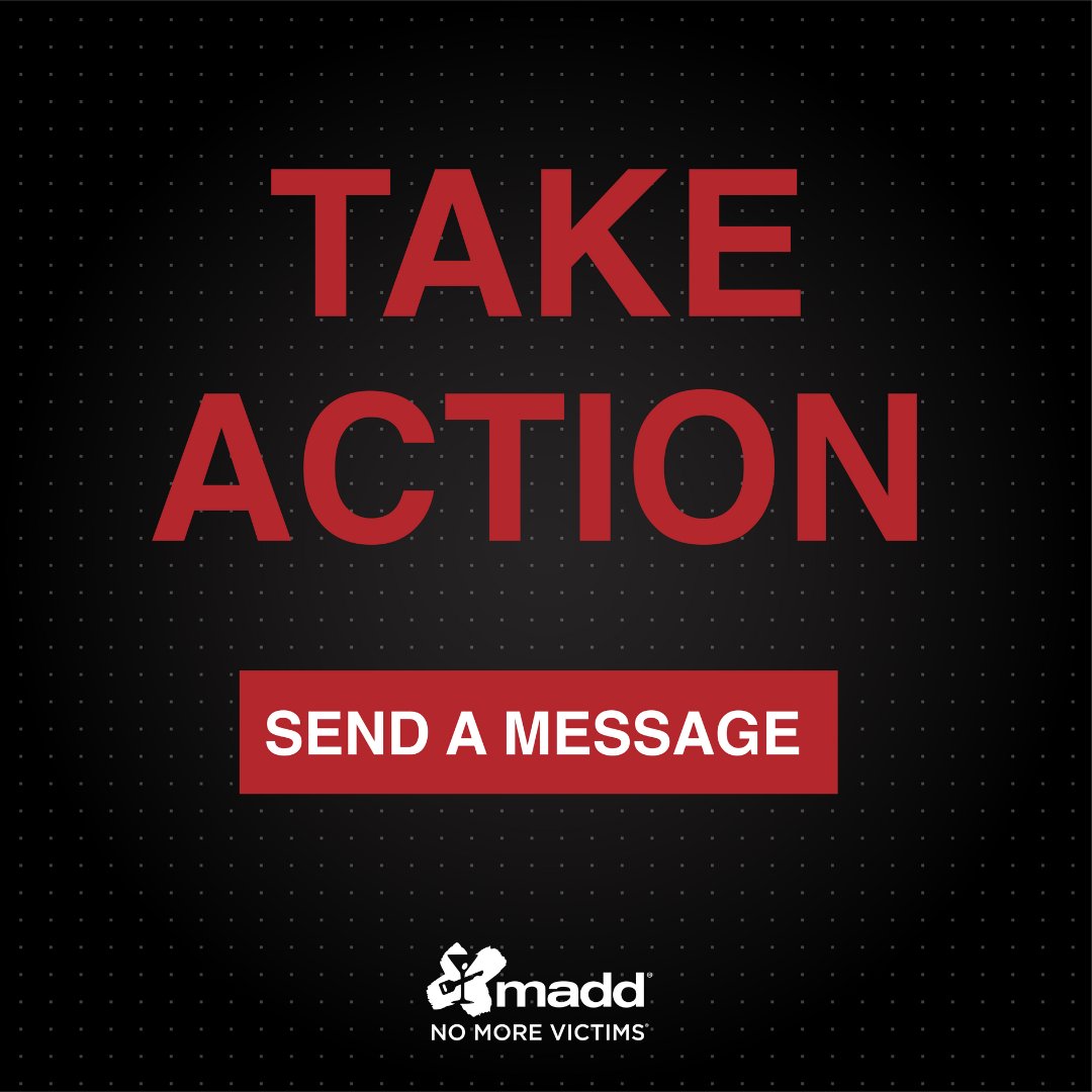 MADDNational's tweet photo. We cannot afford to lose more lives to impaired driving. Raise your voices and demand Congress to vote NO on The Massie Amendment. Contact your Rep now: https://t.co/X6UsuWKGaK #HALTAct #NoMoreVictims #GetMADD https://t.co/D1XF4mdNuP
