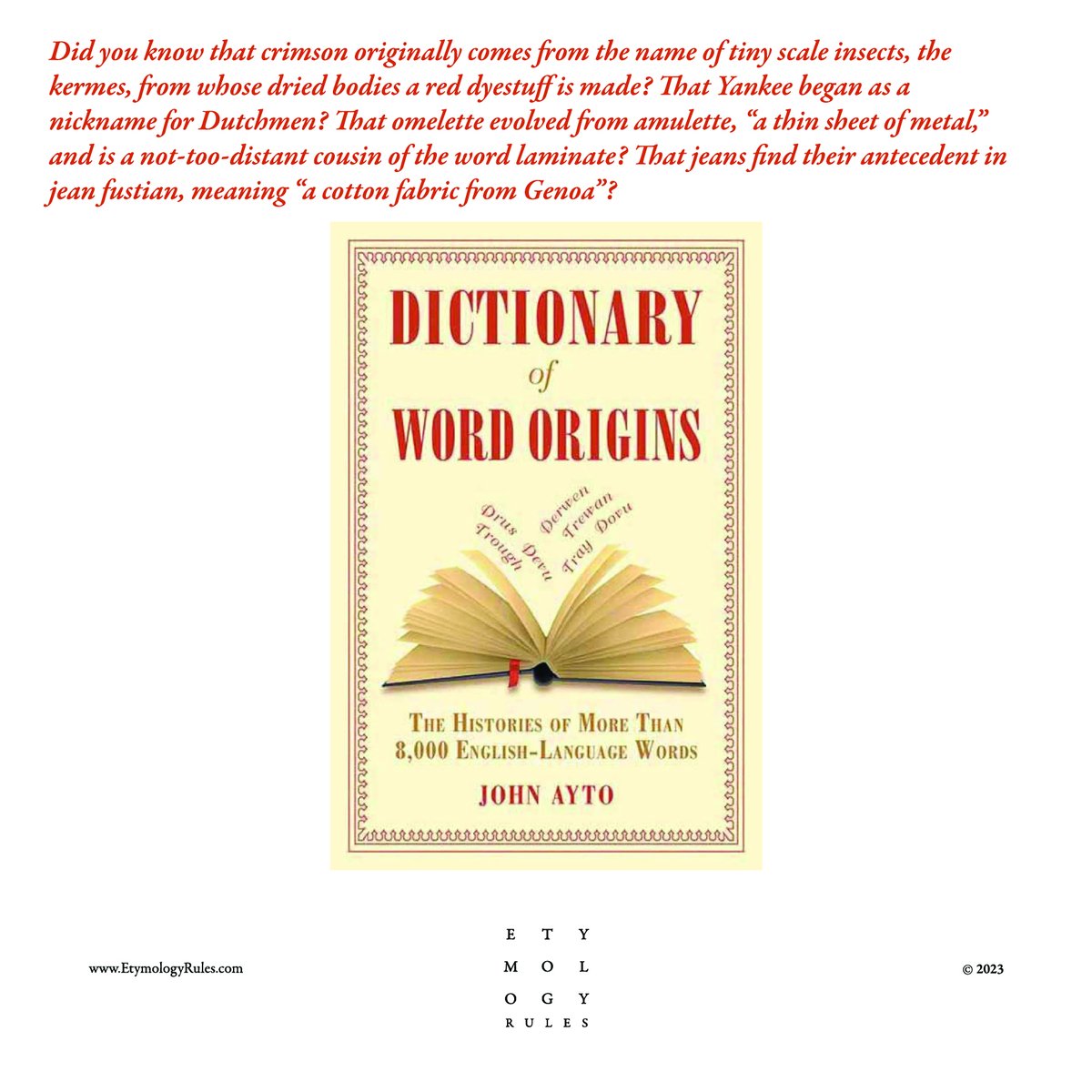 EtymologyRules tweet picture