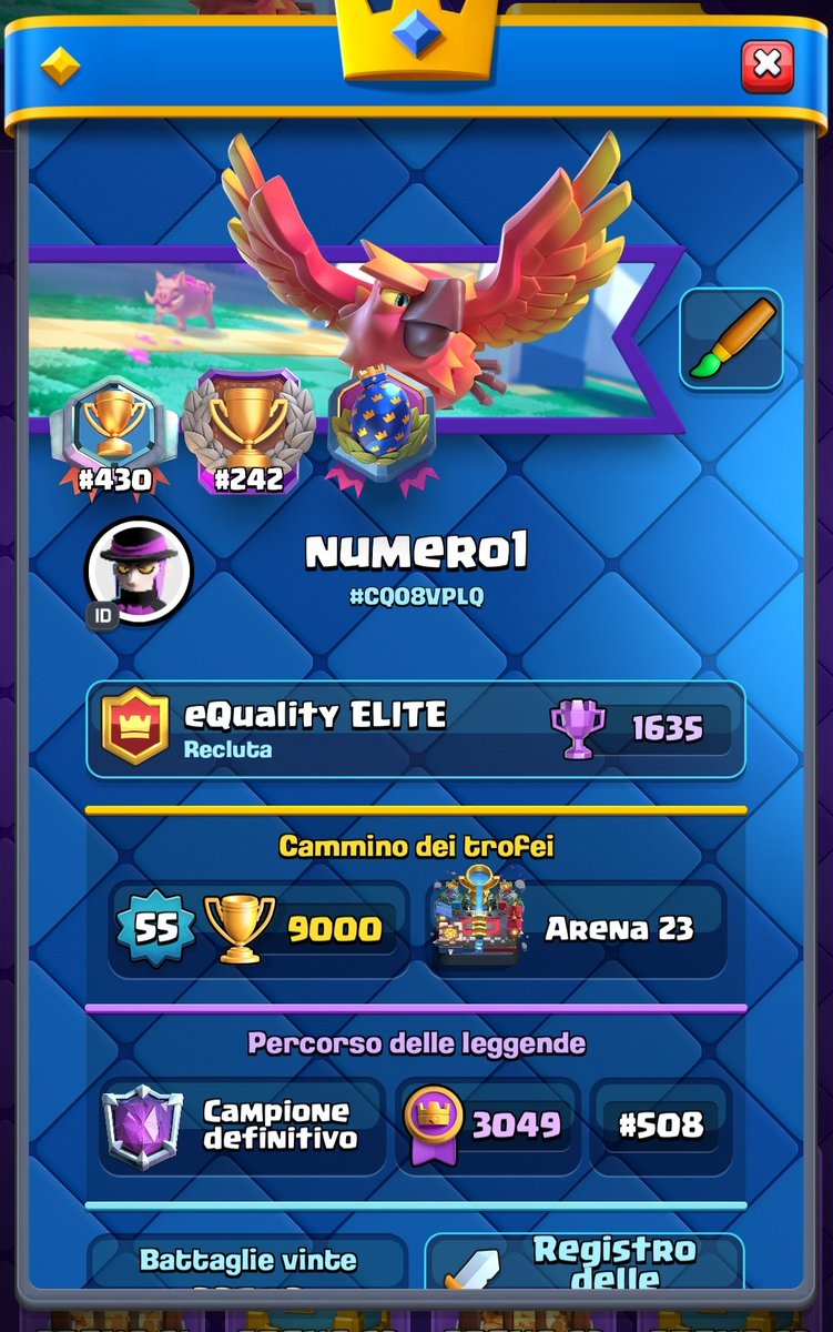 3049 with giant double prince 3 spells without evolucion Is a very difficult meta for me but with focus numero1 op