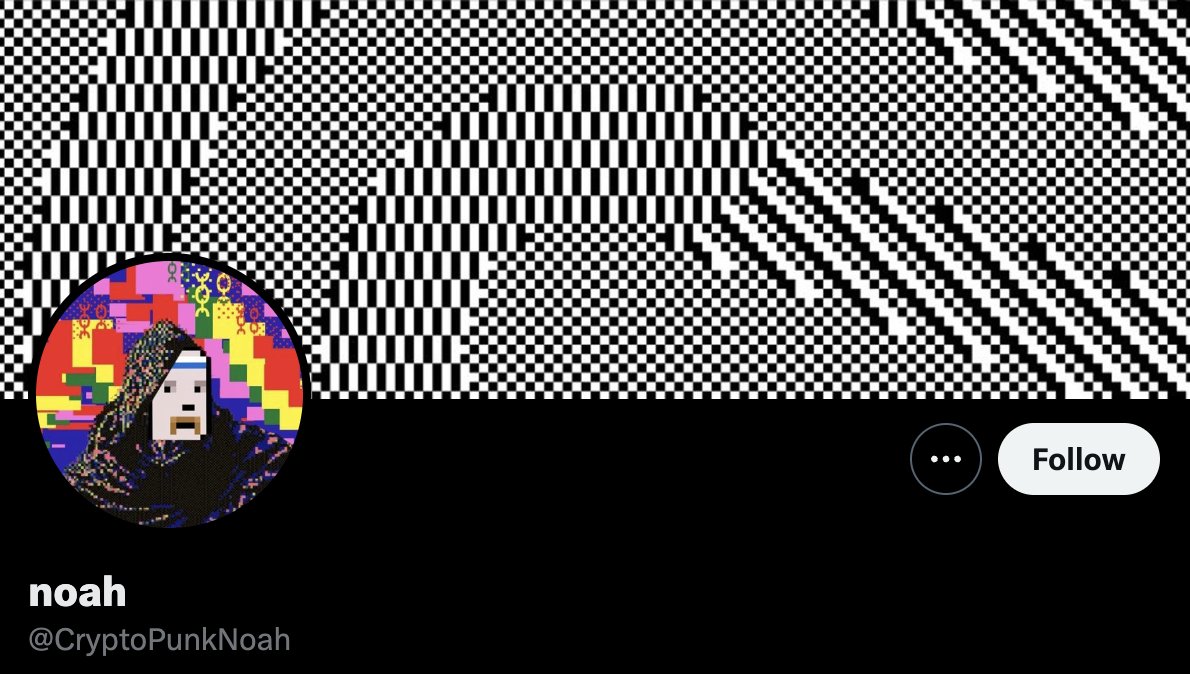 27/ - @CryptoPunkNoah

➬ Brand Lead @cryptopunksnfts 2022-23
➬ Ex-Contemporary Art Specialist @chris...